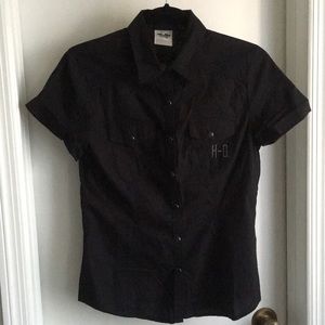 Harley Davidson Button Down 👚 shirt